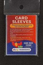 100 Card Sleeves Trasparenti