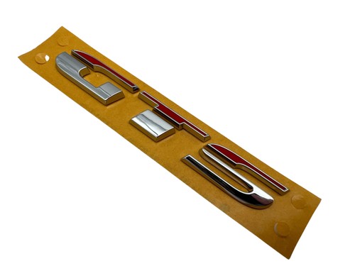 Targa originale gts - originale, scritta