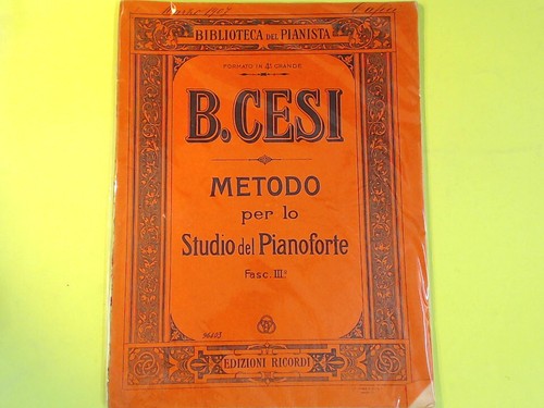 Cesi metodo studio pianoforte - metodo,