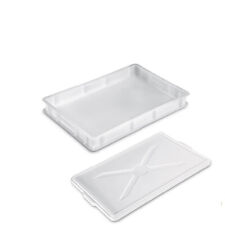 CASSETTA CONTENITORE PER PANETTI LIEVITAZIONE PALLINE PIZZA PIZZERIA PANE MP