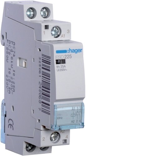 Contattore hager esd225 2na - hager,