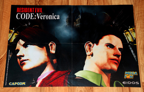 Raro poster resident evil code - poster,