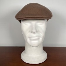 Coppola J.C. TWIDD Vintage Cappello in 100% lana Marrone Made in Italy Uomo t 56