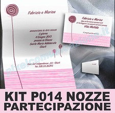 PARTECIPAZIONI NOZZE INVITI