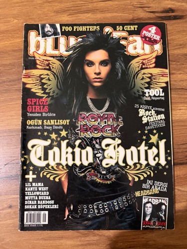 Rara rivista turca blu jeans