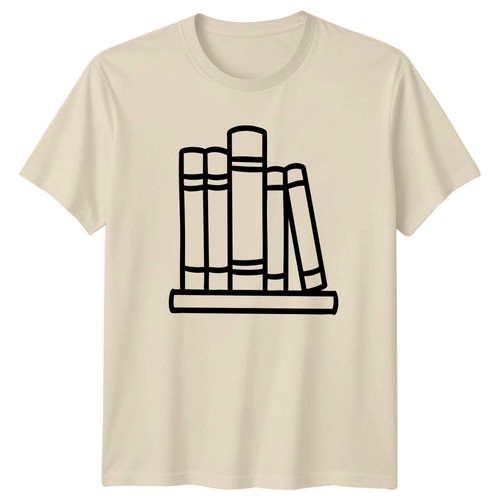 Maglietta libreria bookworm - maglietta,
