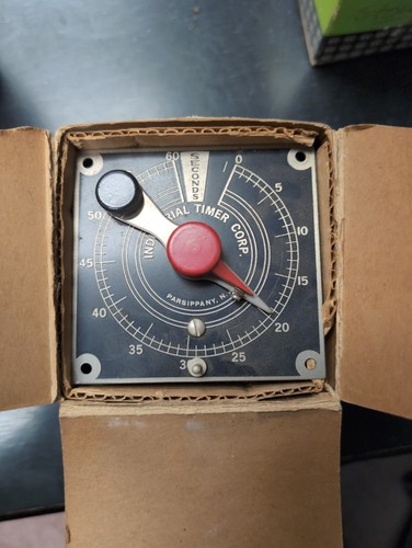 Vintage industrial timer corp - vintage,