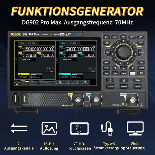 Rigol dg902 pro generatore - pro, di