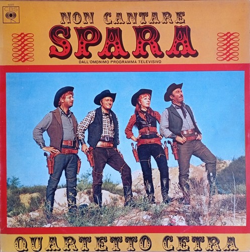 Quartetto cetra non cantare - cetra,