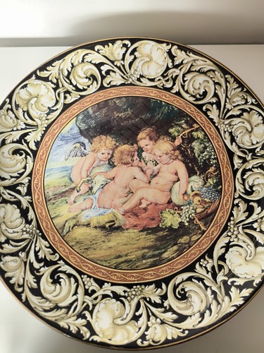 Piatto ceramica maiolica imola - piatto,