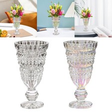 Calice vetro vaso fiori - di,
