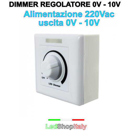 Regolatore dimmer uscita - dimmer, 0-10v