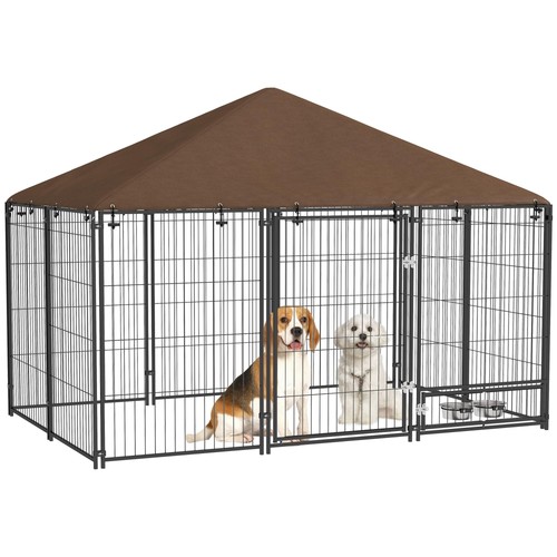 Pawhut recinto per cani - cani, da
