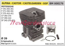 Cilindro pistone segmenti