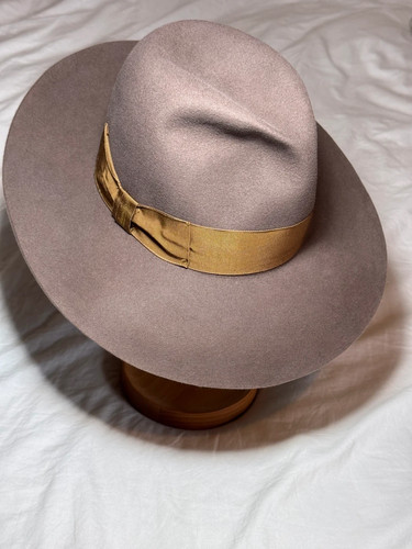 Fedora feltro marrone - in,