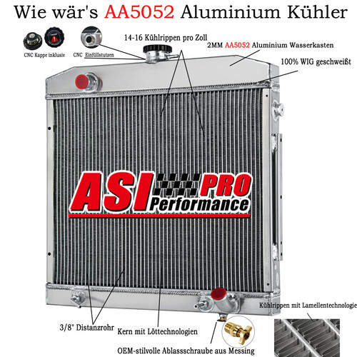 Radiatore alluminio per - in,