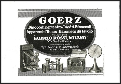 Pubblicita 1923 goerz tenax - pubblicita',