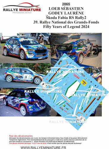 Decals ref 2865 - decals, 1/18