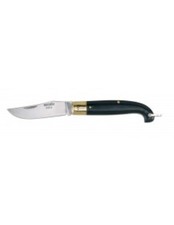 Coltello pieghevole Zuava tascabile coltellino inox finto corno cm 20 AUSONIA