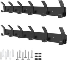 Appendiabiti Da Parete,2 Pezzi