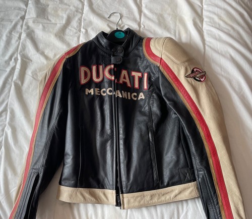 Ducati leather jacket size - ducati, 42