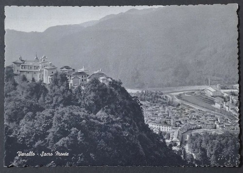 Cartollina varallo sacro - varallo,