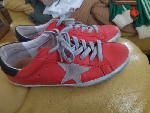 Baskets golden goose rouge - goose,