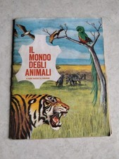 ALBUM FIGURINE FERRERO IL MONDO DEGLI ANIMALI CONTIENE 46 FIGURINE SENZA SPILLE 