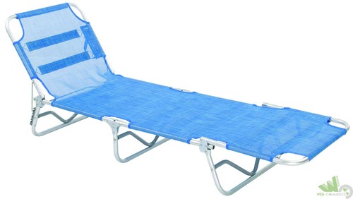 Lettino spiaggia pieghevole - lettino,