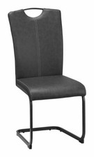 ricambi (seduta e schienale) Sedia STENDERUP similpelle grigio JYSK