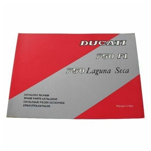 Catalogo ricambi ducati 750 - 750, f1