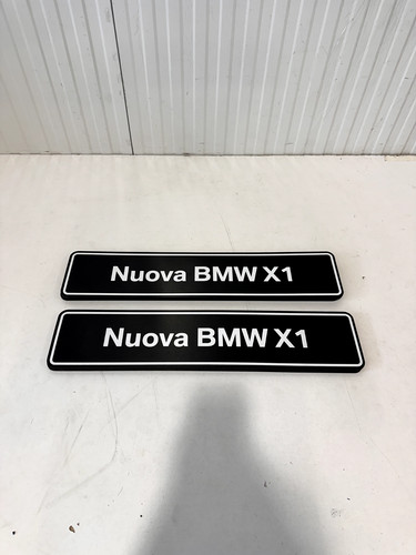 Copri targa nuova bmw - targa, x1