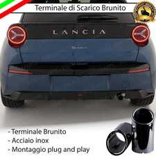TERMINALE SCARICO NERO BRUNITO