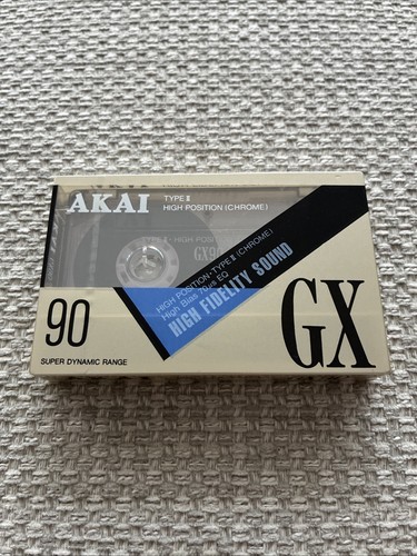 Cassetta cromata akai - cassetta, gx-90