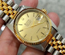 BELLISSIMO OROLOGIO BULOVA SUPER SEVILLE DATA SWISS MADE AUTOMATICO UOMO 2 TONI COME NUOVO.