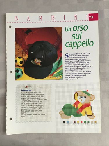 Schema punto croce bambini - croce,