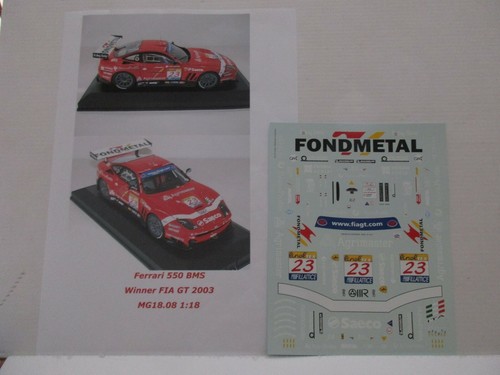Decal ferrari 550 - decal,