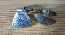Gemelli da camicia in argento anni '40