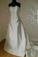 Abito da sposa avorio nuovo di