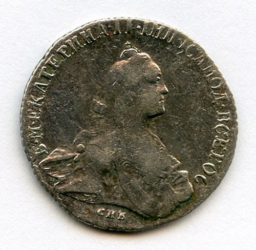 Russia 1766 spb - russia, caterina