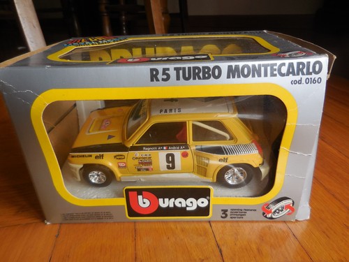 Renault turbo bburago - renault, gt