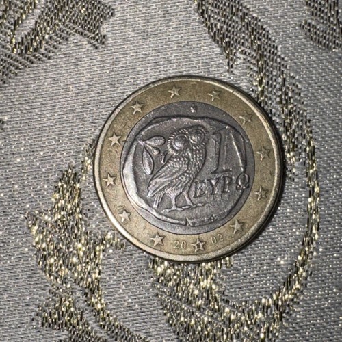 Rara moneta euro gufo - da,