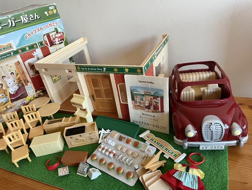 Sylvanian families hamburger - families,