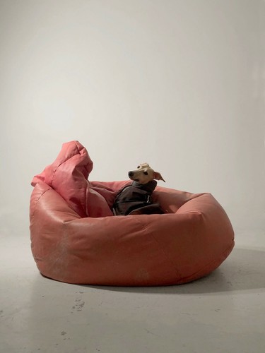 1970 zanotta fauteuil pouf - fauteuil,