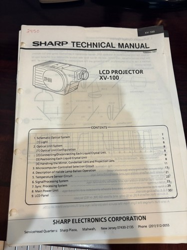 Orig proiettore lcd - orig., sharp