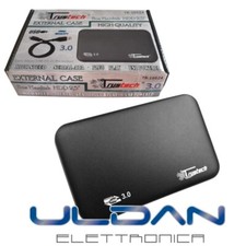 BOX ESTERNO PER HARD DISK 2.5" USB 3.0 CASE ESTERNO HDD SATA 5GBPS PLUG AND PLAY