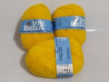 blocco  3 gomitoli pura lana