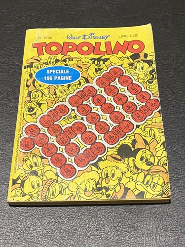 Topolino 1600 walt disney - walt,