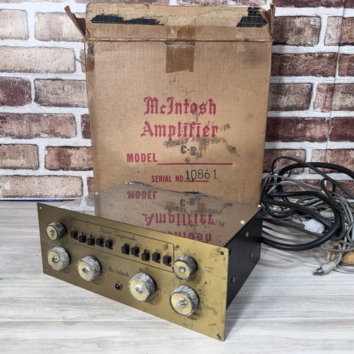 Mcintosh preamplificatore - c-8,
