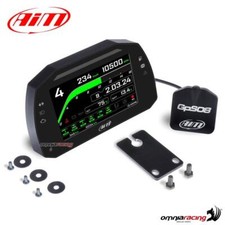 Strumentazione AIM MXK10 display 5" con GPS e staffa Kawasaki Ninja ZX10R 16-20